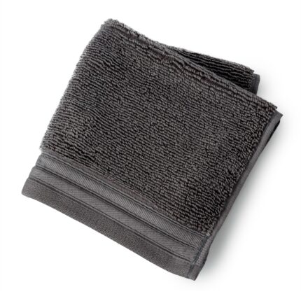 Egyptian Cotton Hand/Wash Towel Set of 4 - Dark Grey - beddingbag.com