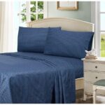 Ultra Soft Microfiber Pillowcase Set - Navy Geo - beddingbag.com