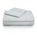 Woven 600TC Cotton Blend Sheet Set - IVORY - beddingbag.com