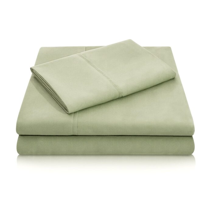 Brushed Microfiber Woven Microfiber Sheet Set - ASH - beddingbag.com