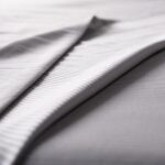 Surefit 100% Cotton Gray Sateen Stripe Sheet Set - beddingbag.com