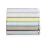 WOVEN RAYON DUVET SET - WHITE - beddingbag.com