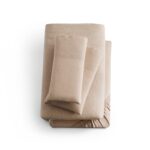 Malouf Linen-Weave Cotton Sheet Set - FOG - beddingbag.com