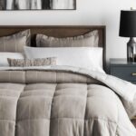 Woven Down Alternative Chambray Comforter Set - beddingbag.com