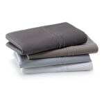 WOVEN SUPIMA COTTON SHEETS - SMOKE - beddingbag.com