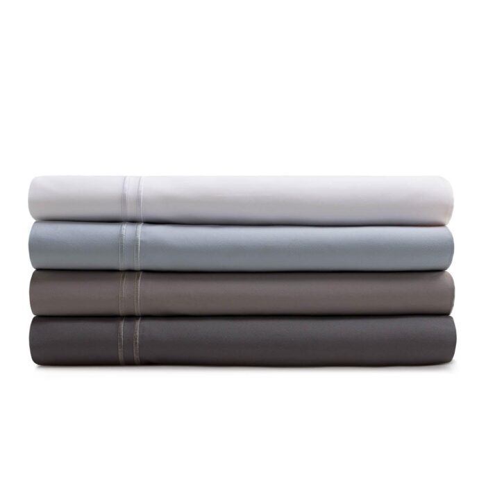 WOVEN SUPIMA COTTON SHEETS - CHARCOAL - beddingbag.com