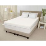 Queen size 3-inch Thick Ventilated Memory Foam Mattress Topper