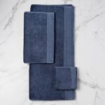 Egyptian Cotton Hand/Wash Towel Set of 4 - Blue Horizon - beddingbag.com