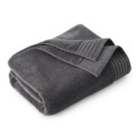 Egyptian Cotton Bath Towel - Dark Grey - beddingbag.com