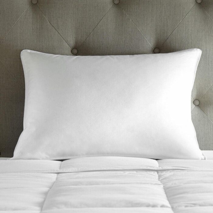 Goose Down Hotel Pillow for Back Sleepers (Hypoallergenic) - beddingbag.com