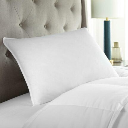 50/50 Down & Feather Medium Hotel Pillow for Side Sleepers (Hypoallergenic) - beddingbag.com