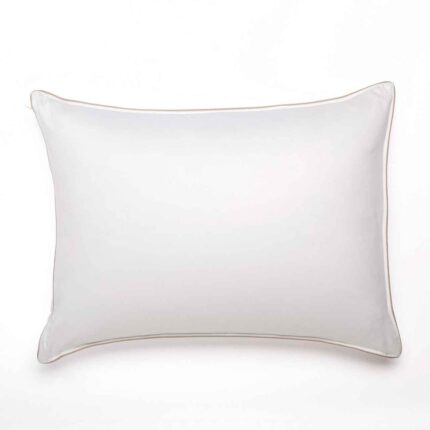 Soft White Goose Down Hypoallergenic Pillow – Perfect for Stomach Sleepers - beddingbag.com