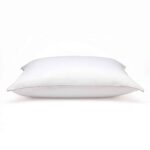 Soft White Goose Down Hypoallergenic Pillow – Perfect for Stomach Sleepers - beddingbag.com