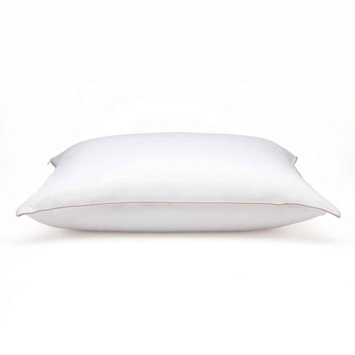 Soft White Goose Down Hypoallergenic Pillow – Perfect for Stomach Sleepers - beddingbag.com