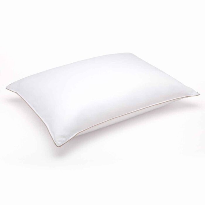 Soft White Goose Down Hypoallergenic Pillow – Perfect for Stomach Sleepers - beddingbag.com