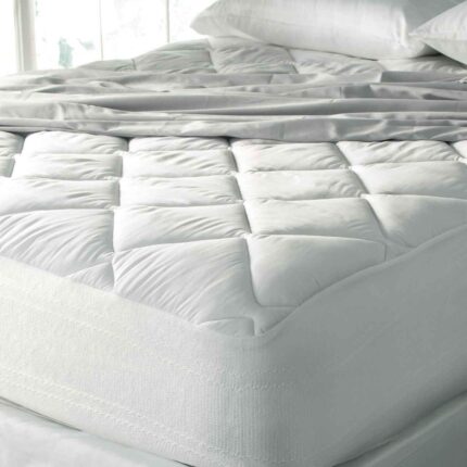 Plush Down Alternative 400 Thread Count Mattress Pad (Hypoallergenic) - beddingbag.com