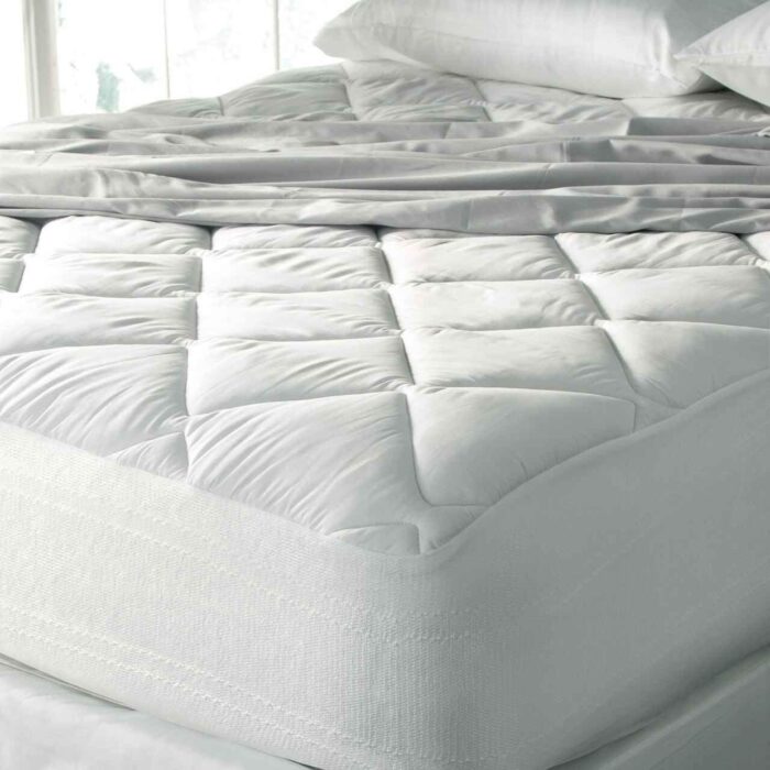 Plush Down Alternative 400 Thread Count Mattress Pad (Hypoallergenic) - beddingbag.com