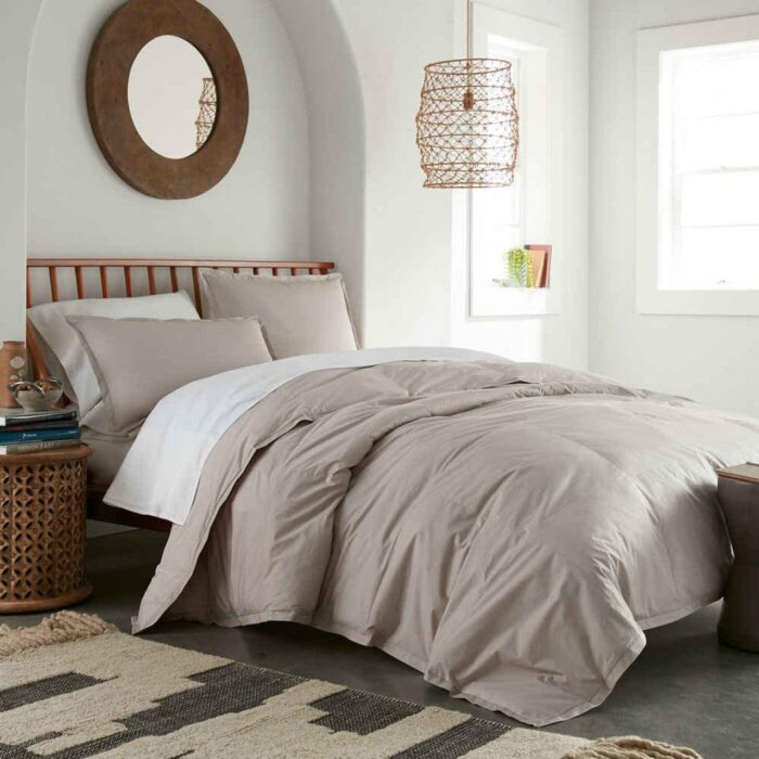 All Season EnviroLoft Down Alternative Gray Oversized Comforter (Hypoallergenic) - beddingbag.com