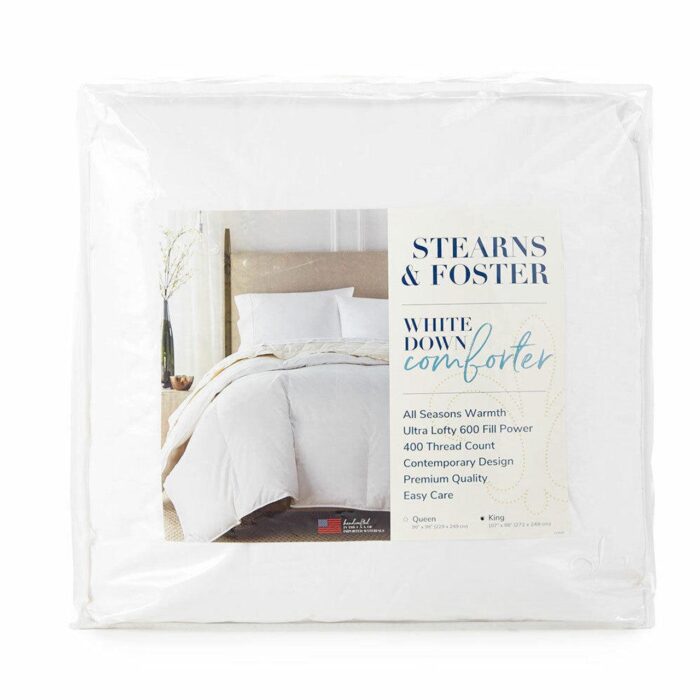 All Season Down Oversized Comforter Stearns & Foster (Hypoallergenic) - beddingbag.com