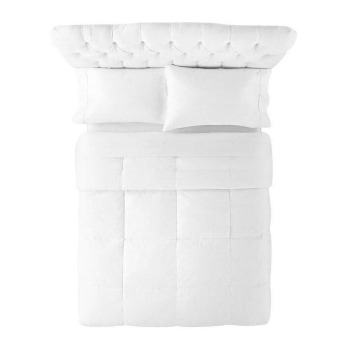 All Season ThermoLoft Down Alternative Oversized Comforter (Hypoallergenic) - beddingbag.com