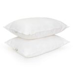 Down Alternative Medium Pillow 2 Pack for Back Sleepers (Hypoallergenic) - beddingbag.com