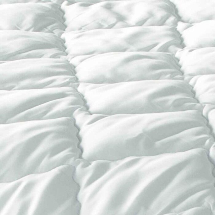 Plush Down Alternative 400 Thread Count Waterproof Mattress Pad (Hypoallergenic) - beddingbag.com